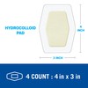 Nexcare™ Advanced Healing Hydrocolloid Pad AHD-04-CA, Waterproof, 3 in x
