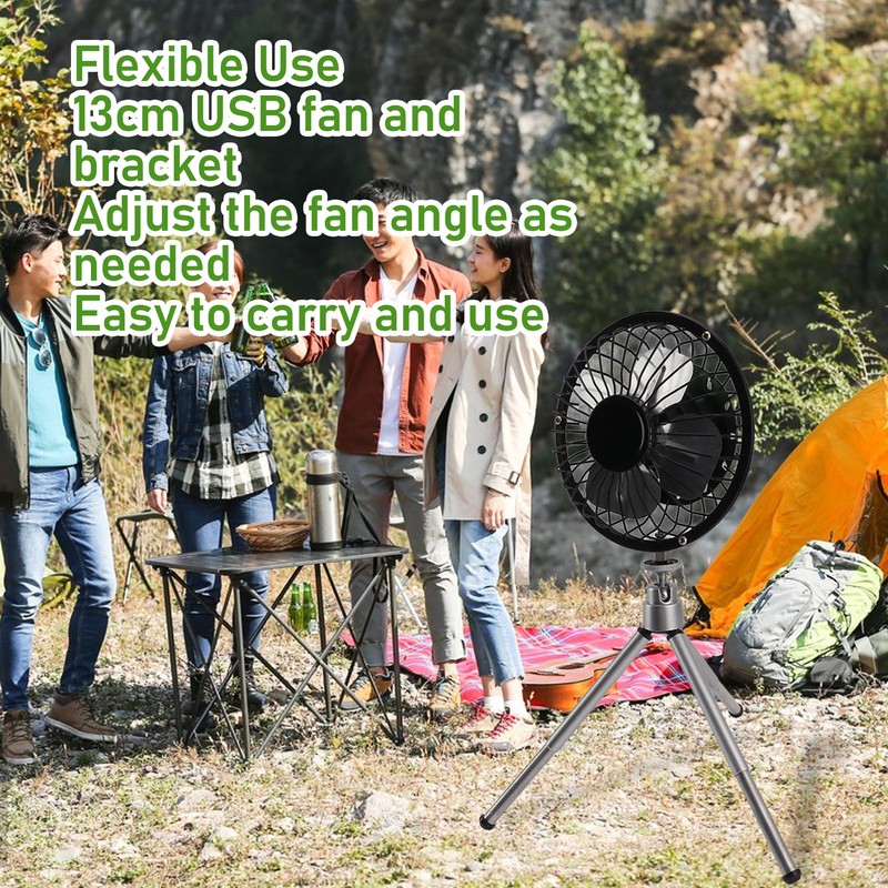 20W Solar Panel Fan Portable Solar Panel Powered USB Fan