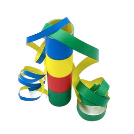 ARKRAFT FSC Certified Paper Streamers Pack of 20 Rotors for Carnival Birthday (P20)