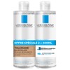 La Roche-Posay Tolériane Eau Micellaire Sensitive Skin Set of 2 x 400 ml
