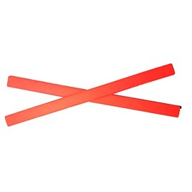 ExactFitt Replacement Ear Socks for Oakley Pitchman OX8050 OX8096 OX8105 OO9439 Tincup Glass Frames (Red - 1 Pair)