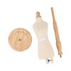 Female Dress Form Professional Beech Wood Durable Sewing Dress Form