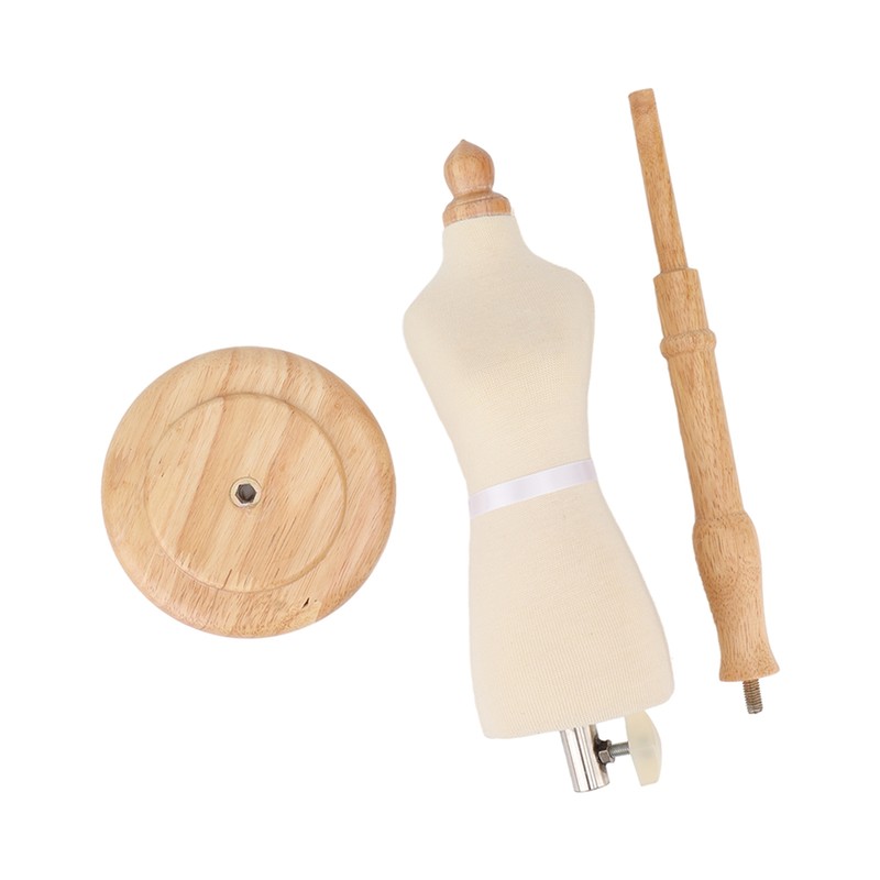 Female Dress Form Professional Beech Wood Durable Sewing Dress Form