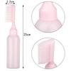 UNVOJL 2 Pack Root Comb Applicator Bottle Hair Dye Dispensing