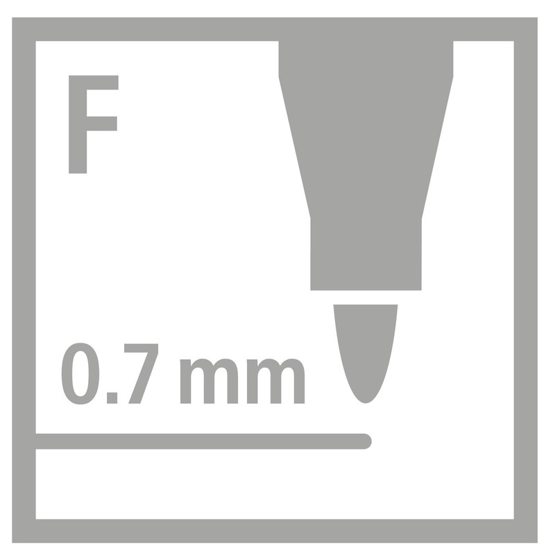 Fibre-Tip Pen with Triangular Grip Zone - STABILO Trio A-Z