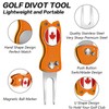 Finger Ten 2 Pack Golf Divot Repair Fixer Tools, Foldable