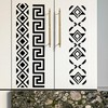Stencils Painting Wall Aztec Tribal - 12 Pcs Boho Corner