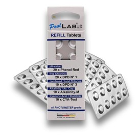 Refill Pack for PoolLAB MediMuc Edition 70 Tablets