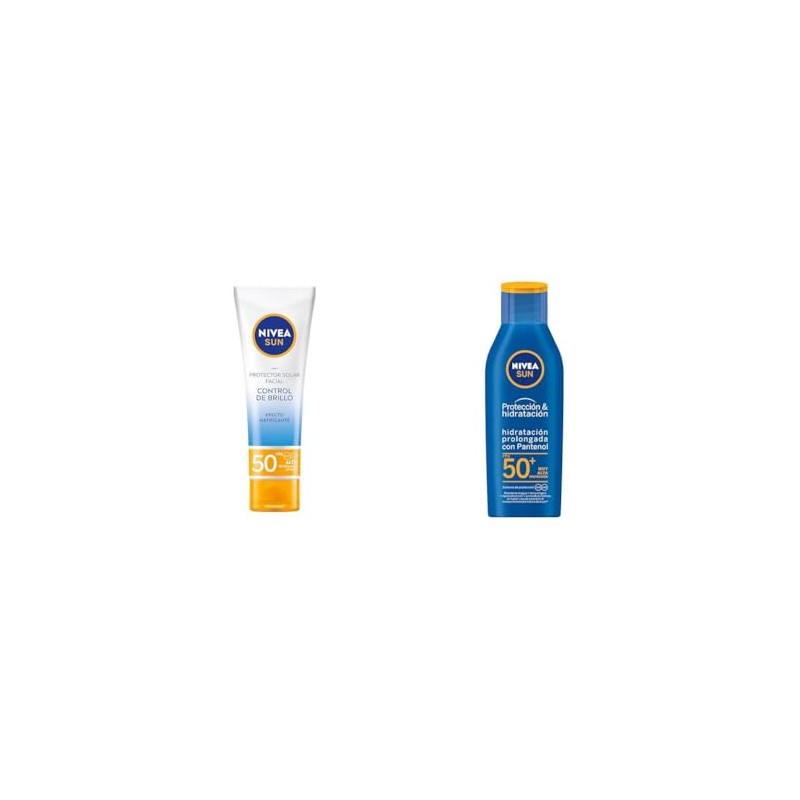 NIVEA SUN - Protector Solar Facial Control De Brillo (50