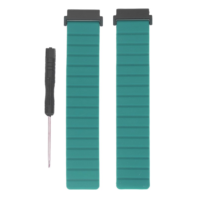 Silicone Replacement Watch Band Adjustable Magnetic Silicone Watch Strap for