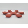 Southern 鉄器 Rocks Casting Pot Insole Trivet (Large) Matte Red