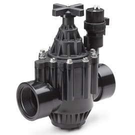 Rainbird Plastic PGA Series Combination Globe and Angle Electric Remote Control Valve, 1"/24 VAC