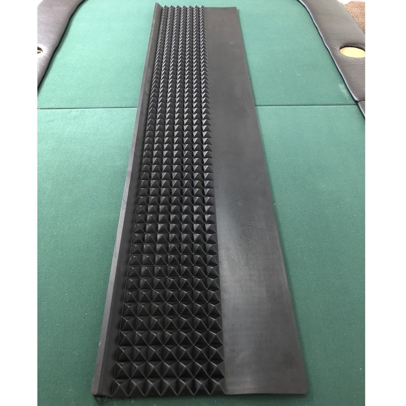 Yuanhe Craps Table Top Set - Diamond Pyramid Rubber Bumper