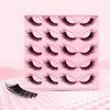 15 Pairs Cat Eye False Eyelashes 3 Pack Voluminous Wispy