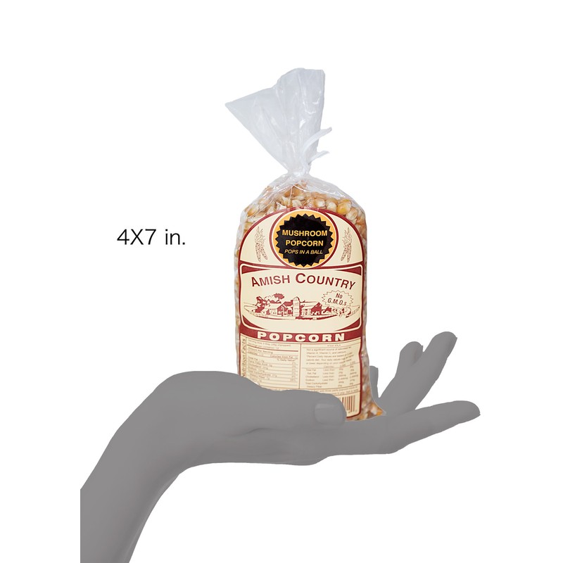 Amish Country Popcorn | 1 Lb Mushroom Kernels | Old