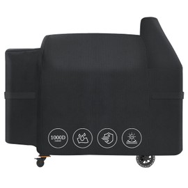 Covers & all Pit Boss 820-850 Grill Cover, Heavy Duty Pit Boss Pro Series Grill Cover, Waterproof & UV Resistant BBQ Cover for Pellet Grills & Z Grill 700 Series with Secure Fit (56"W x 27"D x 46"H)