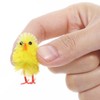 Beavorty 60pcs Easter Chicks Figurines Mini Easter Chicks Fluffy Mini
