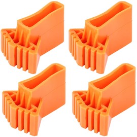 Ladder Feet: Pack of 4 Ladder Feet Replacement Ladder Caps Ladder Feet Protective Caps Ladder Foot Cover Ladder Protective Pad Stabiliser for Telescopic Ladders, Technical Ladders, Herringbone Ladders