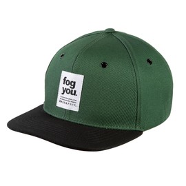 Nebelkind Snapback Cap Men Women Chave Green Black Fog You One Size Adjustable Unisex Baseball Cap Trendy Streetwear Style Baseball Cap with Straight Peak Olive Green One Size