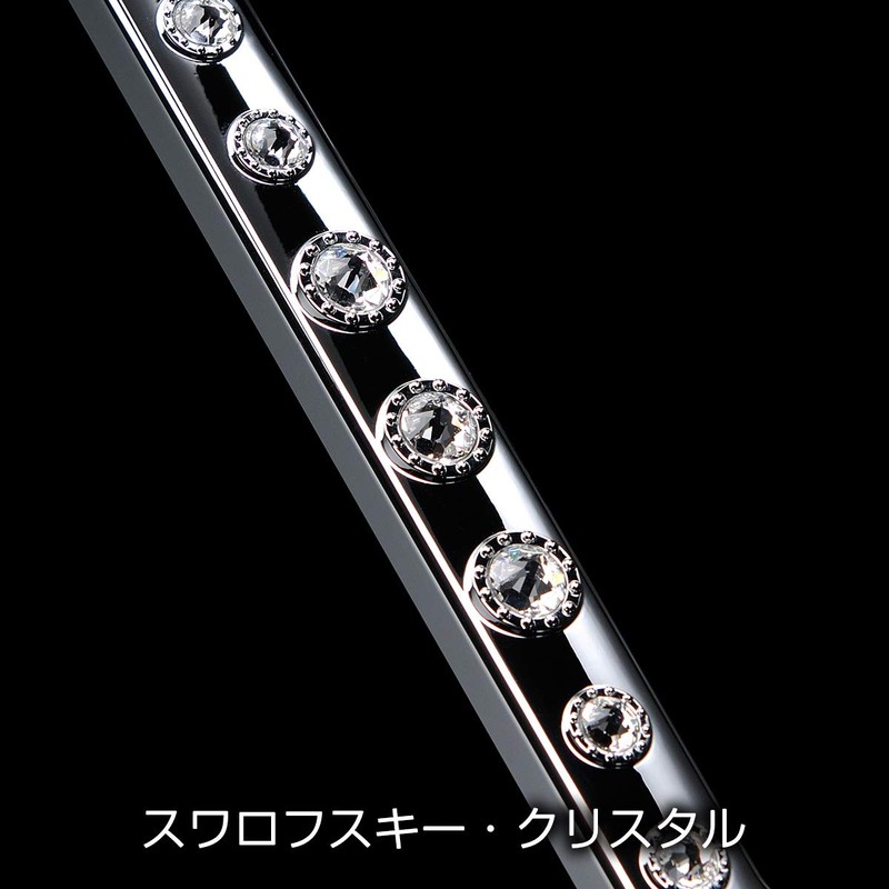 DAD Garson SB181-02 Crystal License Frame II Front Model [Chrome]