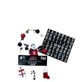 St. Louis Cardinals Personalizable Snowman Sign Ornament