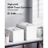 054H Black Toner Cartridge Set 2 Black - High Yield