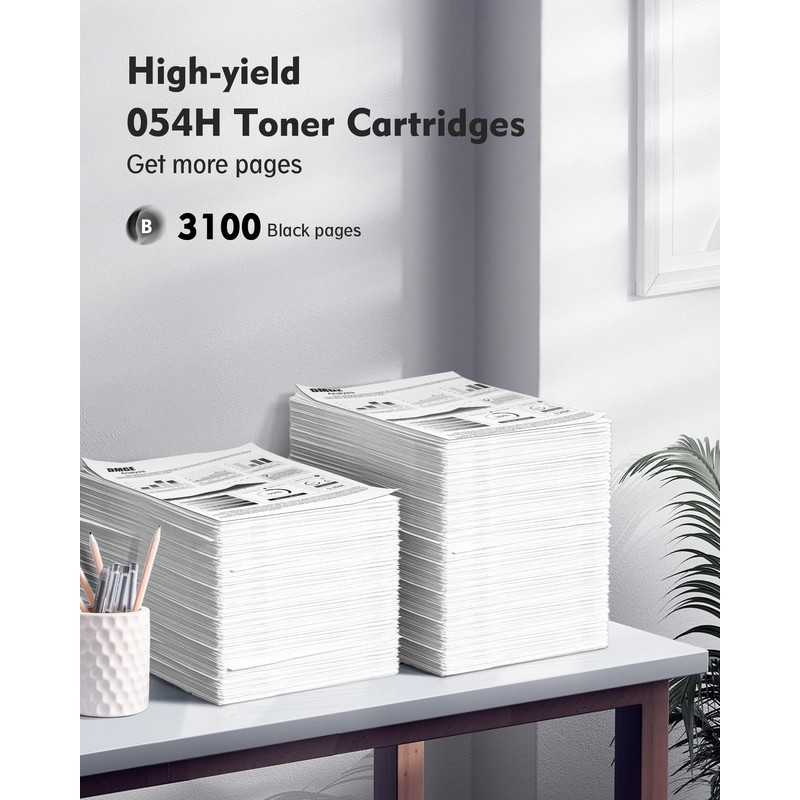 054H Black Toner Cartridge Set 2 Black - High Yield