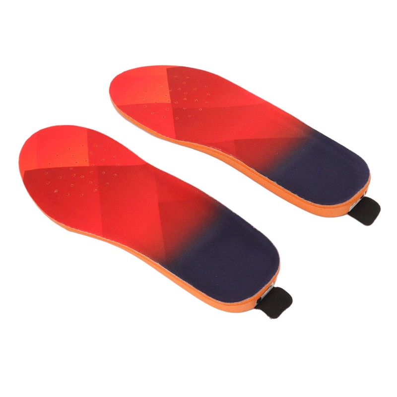 Electric Heated Insoles Graphene USB Rechargeable Foot Warmers with Remote
