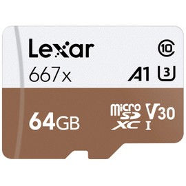 Lexar LMS0667064G-BNANU Professional 667X 64GB microSDXC UHS-I Card