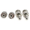 4pcs BNC Male to RCA Female Coaxial Adapter BNC RCA