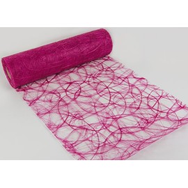 Unbekannt SIZOWEB® Non-Woven Original Table Runner Fuchsia Pink for Wedding