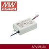 LED Driver 25.2W 24V 1.05A APV-25-24 Meanwell AC-DC Switching Power