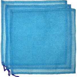 Mr.Cui'shop 3 pcs/Set 11"×11" Home Spa Exfoliating Nylon Bath Cloth/Towel - Magic Shower Washcloth for Body - Shower Scrubber - Remove Dead Skin - Great for Skin Care in The Bath