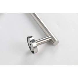 TocTen 30 Inch Brushed Nickel Towel Holder Space Saving Stylish Design Rustproof 304...