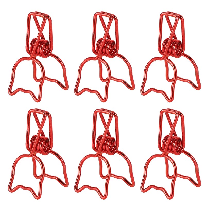 100Pcs Kitten Binder Clips Cute Animal Style Strong Clamping Hollow