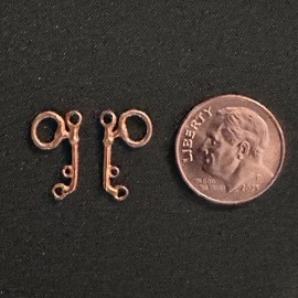 SULSER Trad. 1:9 WEYMOUTH COMBO SHORT SHANK BIT (Eggbutt Snaffle Version) - GOLD