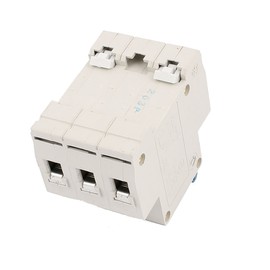 uxcell DZ47-63 C63 AC 400V 63A 3 Pole Overload Protection Circuit Breaker
