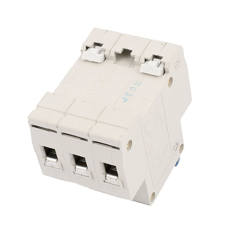 uxcell DZ47-63 C63 AC 400V 63A 3 Pole Overload Protection