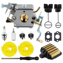 CARBBIA 573952201 Carburetor Compatible with Zama C1M-W47 Compatible with Poulan Pro PP5020AV PP5020 PP5020AVX PP4818A PP4818AVX 2 Stroke Gas Chainsaw Compatible with Craftsman 358350980