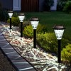 GIGALUMI GIGALUMI 8 Pack Solar Lights - Outdoor Waterproof, Upgraded