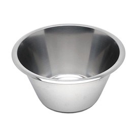 Genware 1020 Stainless Steel Swedish Bowl, 2 L Capacity