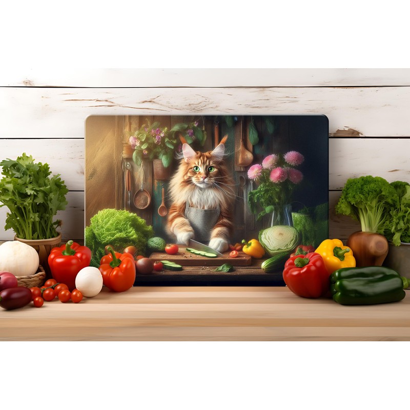 Noble & Page - Tempered Glass Cutting Board - 285x200mm