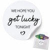 Dsimneax Party Favor Envelope Stickers: 120 Get Lucky Tonight Seals