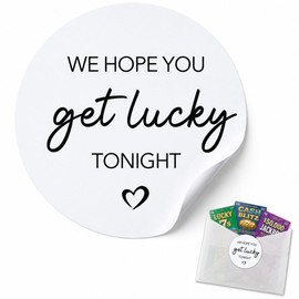 Dsimneax Party Favor Envelope Stickers: 120 Get Lucky Tonight Seals