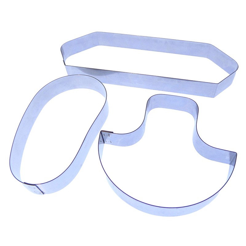 Baby Shoe 3D (Lace up) - Stainless Steel Cutter