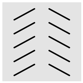 LYMSSESS Herringbone Geometric Design Wall Stencils for Painting Large Pattern 12” x 12”, Repeating Herringbone Simple Large Wall Stencils Pattern for Painting Wall & Floor