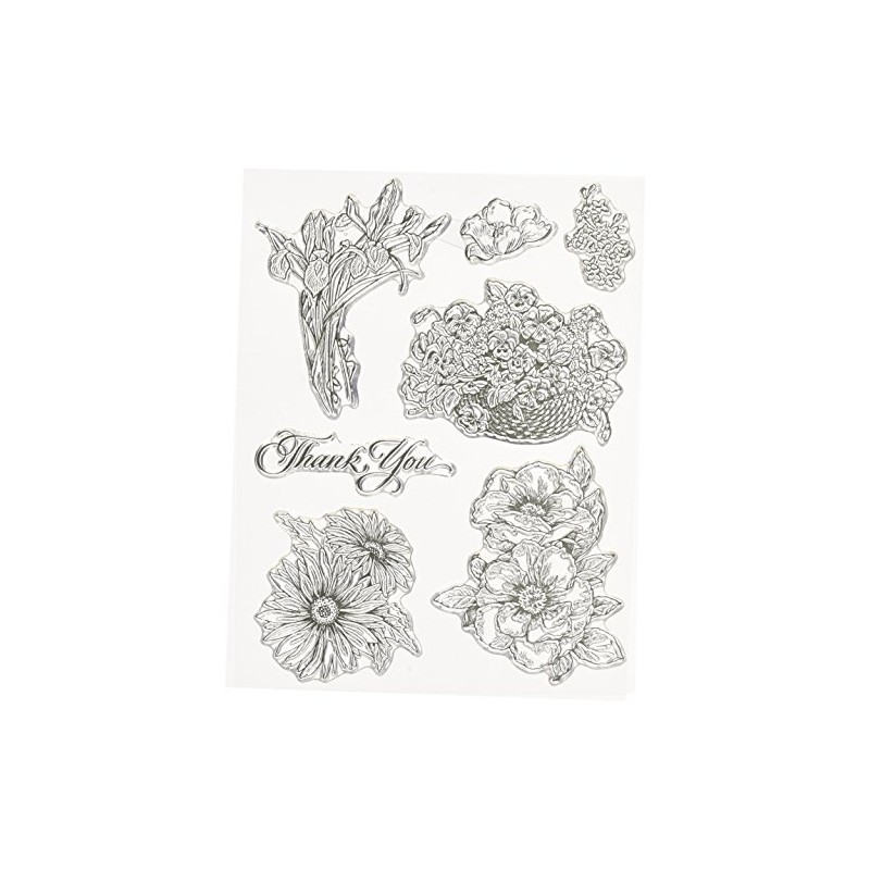 Penny Black Clear Stamp Set, Flower Gallery