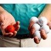 Odyssey Golf Balls, For Putter Practice, 5 Times Weight, Diameter