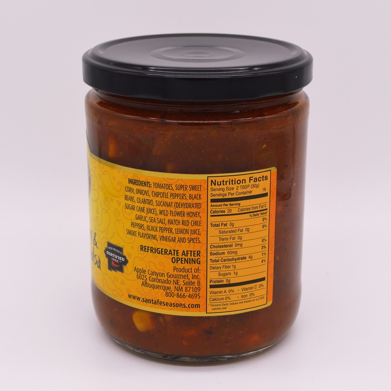 Santa Fe Seasons, Salsa Roasted Corn Black Bean, 16 Ounce