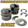 HD Switch Axle Spindle Caster Washer, Cap & E-Clip Fits